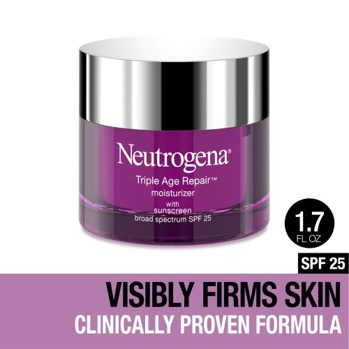 Neutrogena Triple Age Repair Anti-Aging Moisturizer, SPF 25, 1.7 oz Neutrogena Triple Age Repair Anti-Aging Moisturizer, SPF 25, 1.7 oz