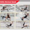 Leg Extension and Curl, Adjustable Workout Bench Utility Incline Decline Benches for Home Gym Full Body